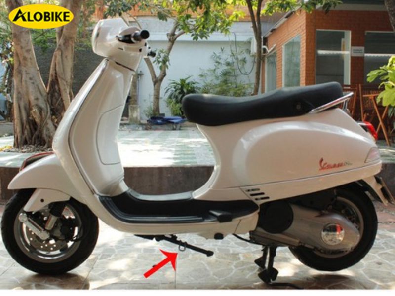 xe vespa k đề được