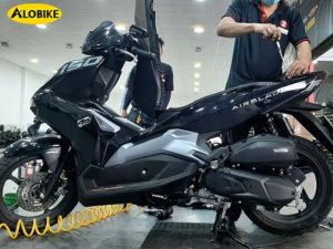 xe ab hết bình
