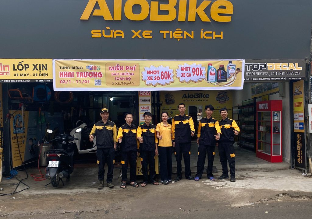 cửa hàng sửa xe máy