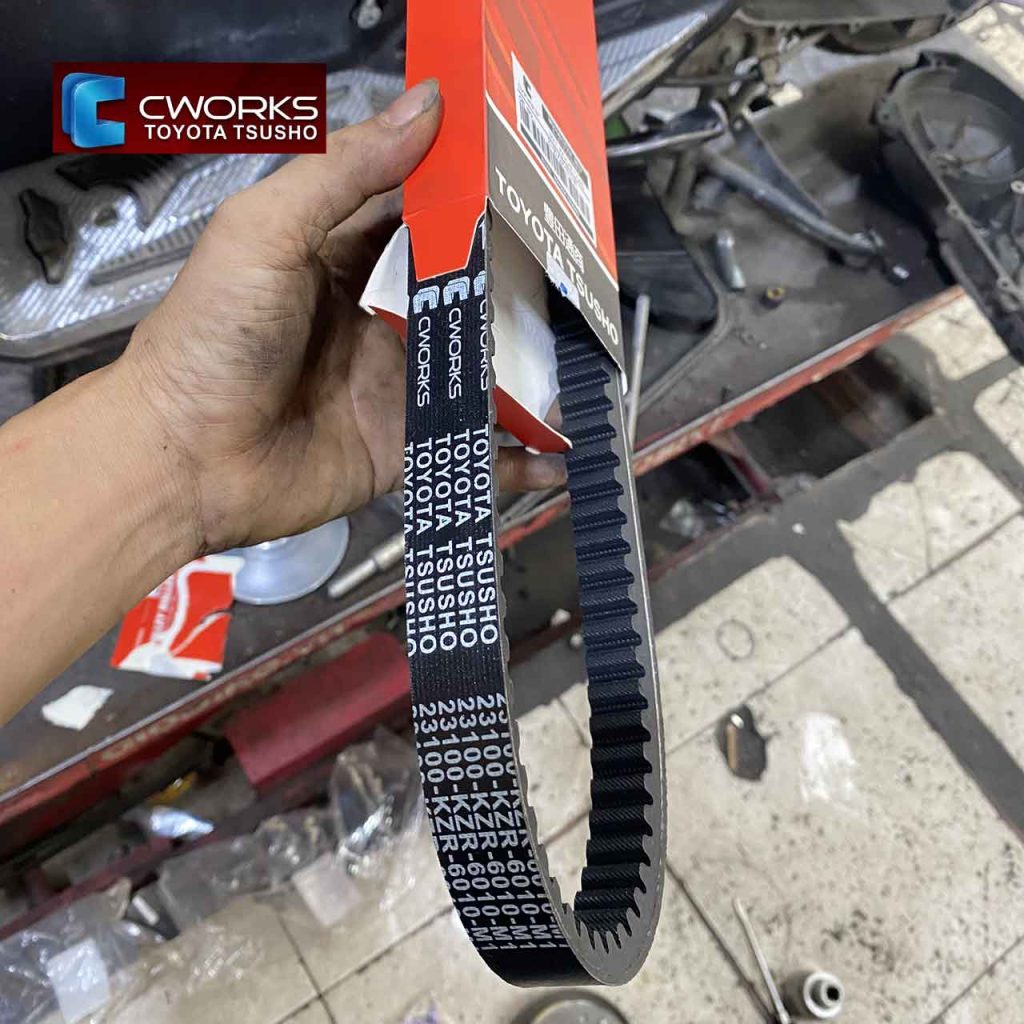 khắc phục lỗi dây curoa kêu