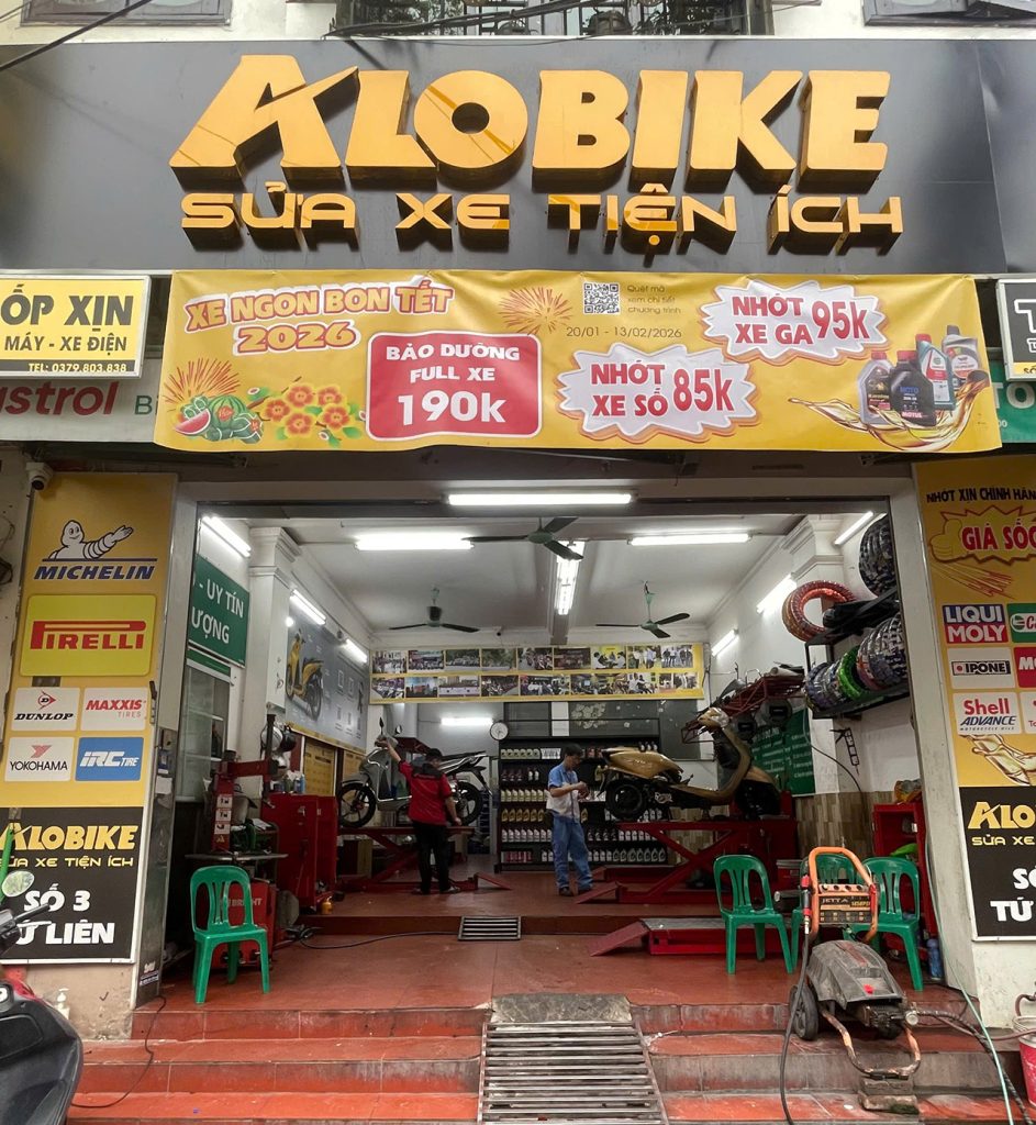 cửa hàng sửa xe alobike