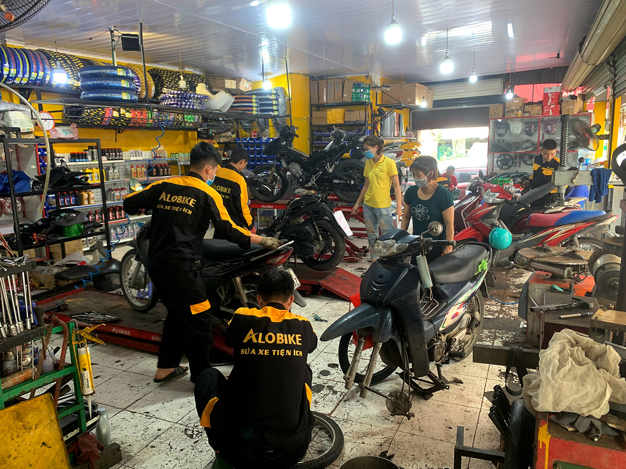bảo dưỡng xe máy