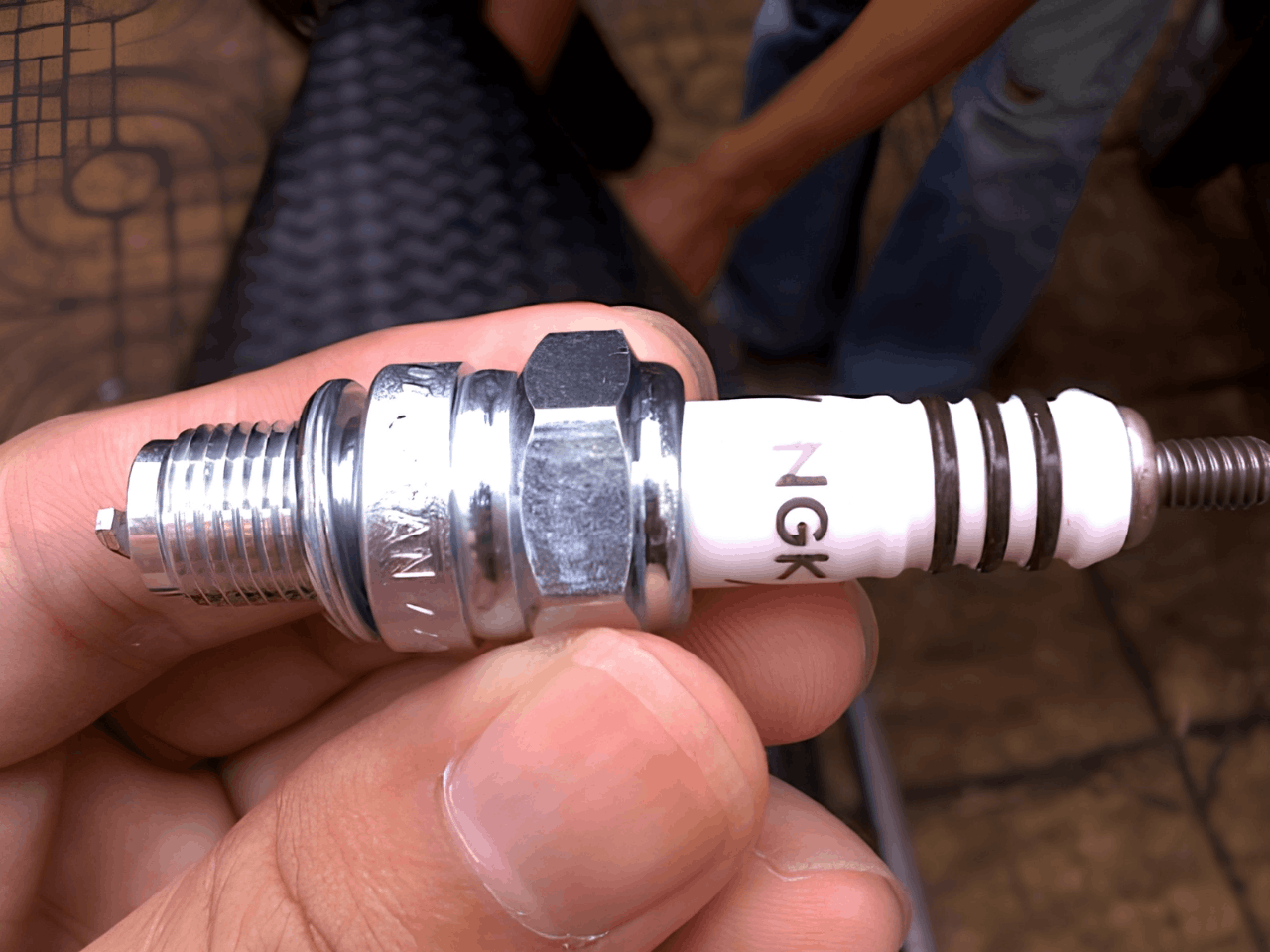 rửa xe xong không đề được