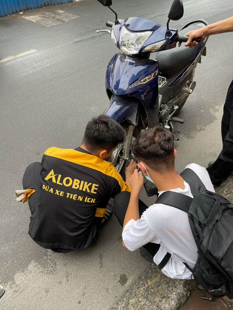 sửa xe tại nhà
