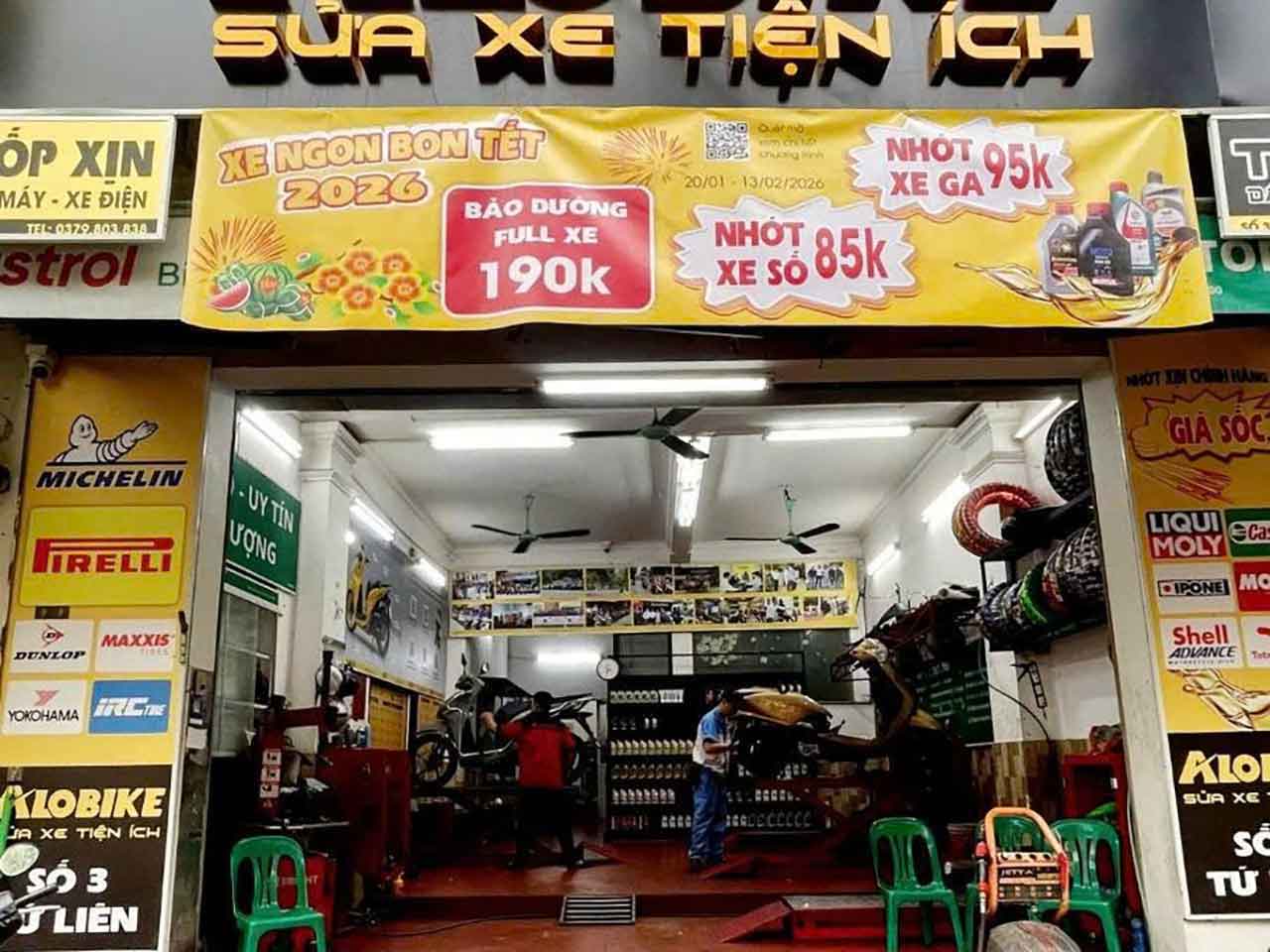 sửa xe đạp điện